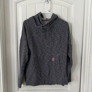 Women’s Carhartt hoodie grey medium